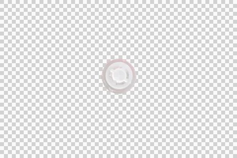 Top view of white object on transparent background. Stock Photos