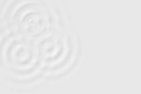 Top view of white water ring or white cream surface, soft background texture Stock Illustration