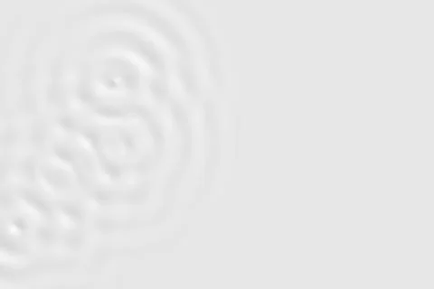Top view of white water ring or white cream surface, soft background texture Stock Illustration