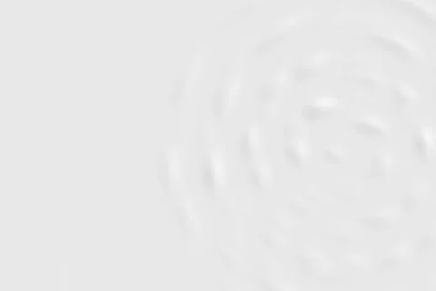 Top view of white water ring or white cream surface, soft background texture Stock Illustration
