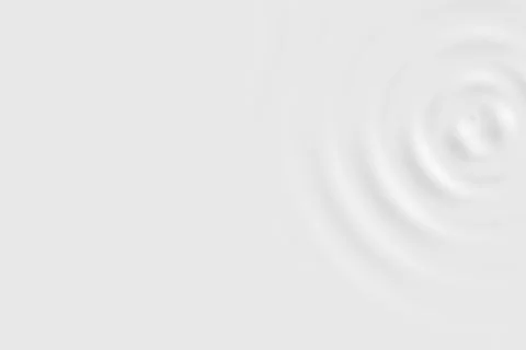 Top view of white water ring or white cream surface, soft background texture Illustrazione stock
