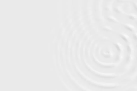 Top view of white water ring or white cream surface, soft background texture Stock Illustration