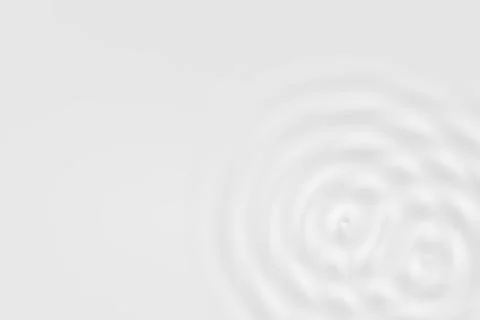 Top view of white water ring or white cream surface, soft background texture Stock Illustration