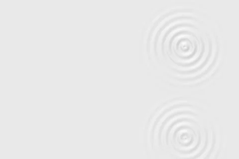 Top view of white water ring or white oil surface, soft background texture Stock Illustration