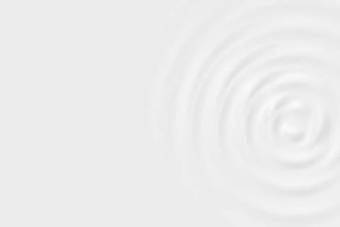 Top view of white water ring or white oil surface, soft background texture Stock Illustration