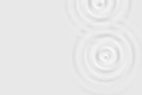 Top view of white water ring or white oil surface, soft background texture Stock Illustration