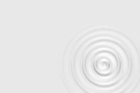 Top view of white water ring or white oil surface, soft background texture Stock Illustration