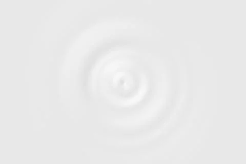 Top view of white water ring or white liquid surface, soft background texture Illustrazione stock