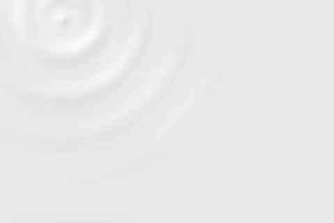 Top view of white water ring or white liquid surface, soft background texture Stock Illustration