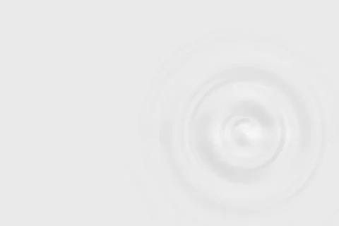 Top view of white water ring or white liquid surface, soft background texture Stock Illustration