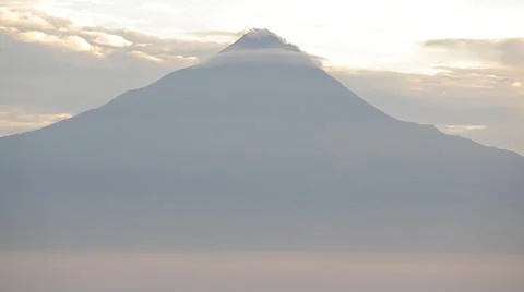 Top of the volcano on the island of Java 스톡 동영상 49961535