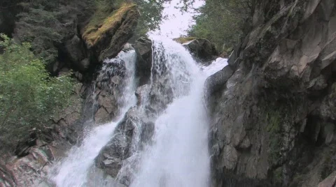 Top of waterfall Video stock 264020