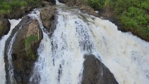 The Top of Waterfall Stock Footage 152500503