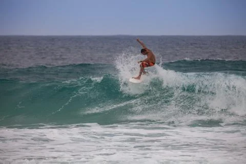 Top of the wave Stock Photos