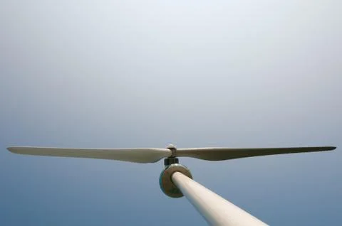 Top of windmill with copyspace Stock Photos