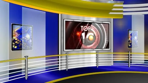 Top10 Virtual studio Illustrazione stock