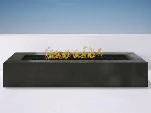 Topanga Natural Gas Fire Table 3D Model