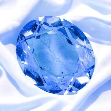 Topaz Oval Foto stock