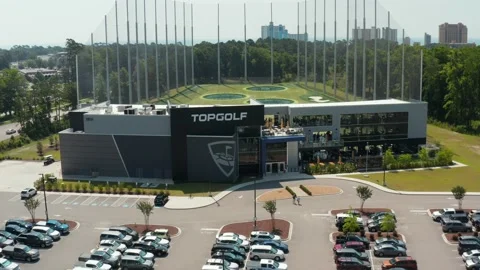 Topgolf in Las Vegas, Stock Video