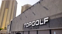 Topgolf in Las Vegas, Stock Video