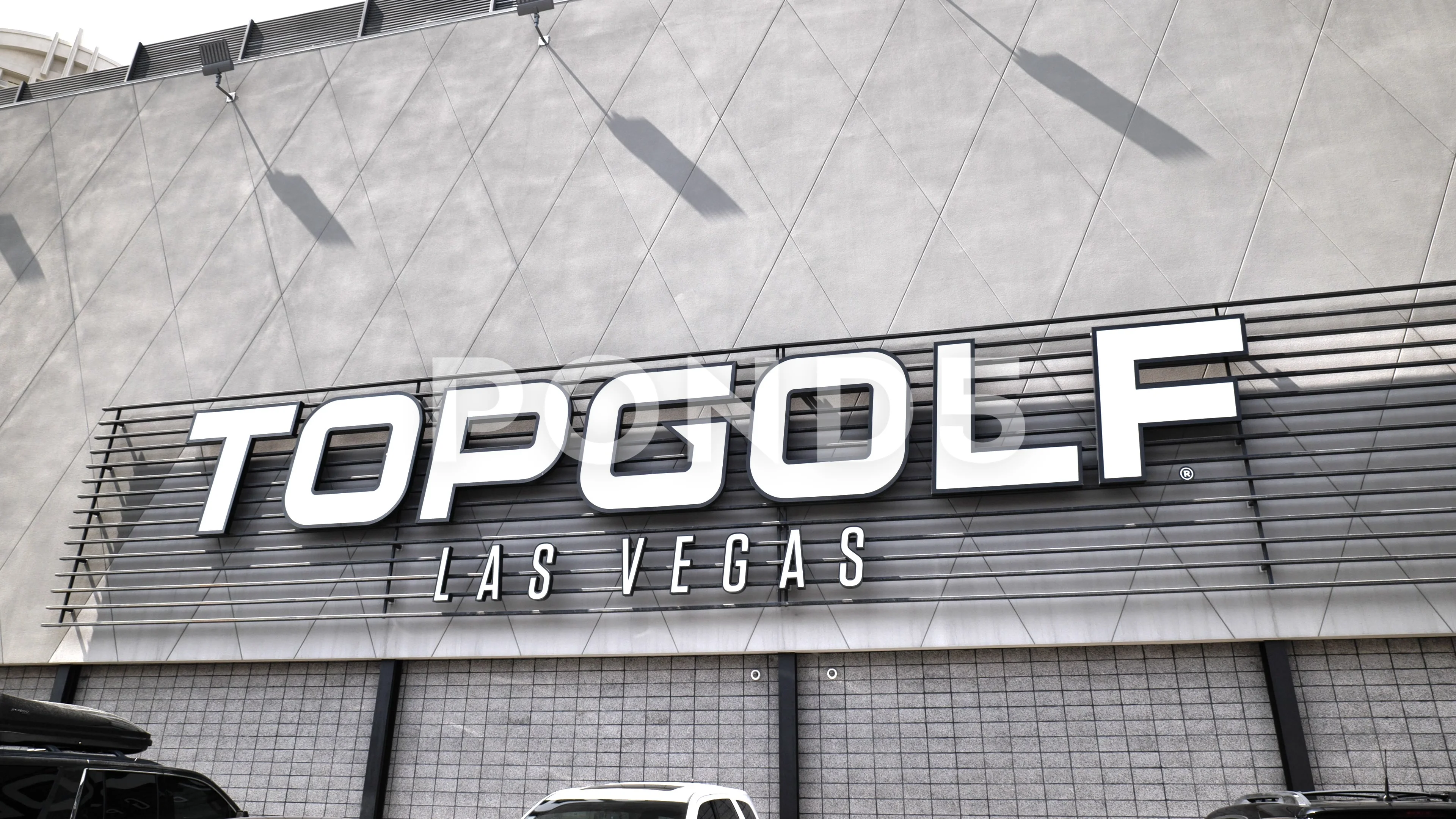 Topgolf in Las Vegas, Stock Video