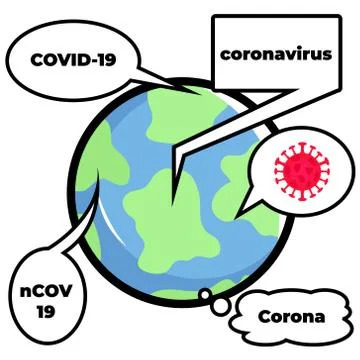 Topic of Conversation Throughout The World Stock Illustration