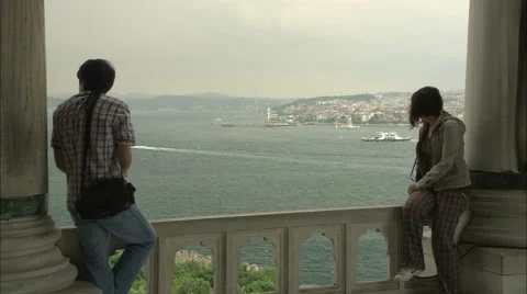 Topkapı Palace balkony Stock Footage 42941439