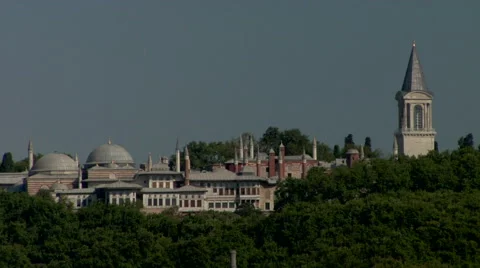Topkapi Palace Stock Footage 48236882
