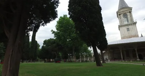 Topkapi Palace Stock Footage 64210776