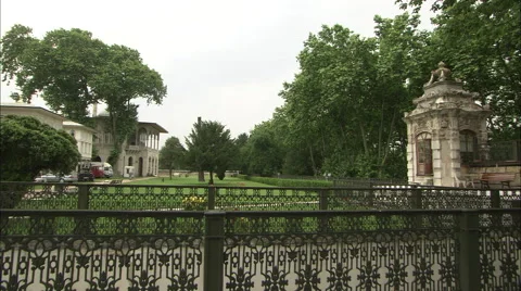 Topkapı Palace Garden Stock Footage 42947113