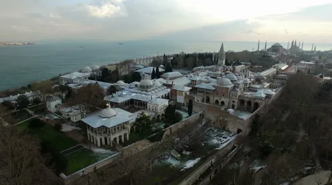 Topkapi Palace, Istanbul Video stock 59711226