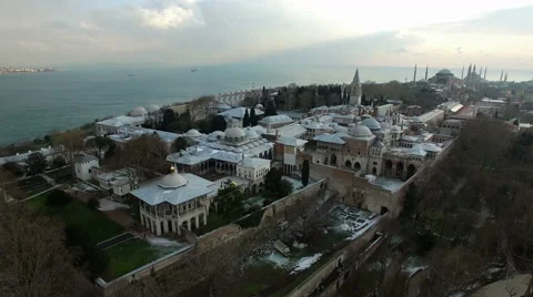 Topkapi Palace, Istanbul 스톡 동영상 60853153