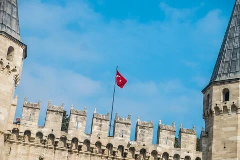Topkapi palace Istanbul Stockfoto's