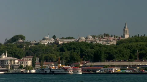 Topkapi Palace, Istanbul, turkey Stock Footage 48237558