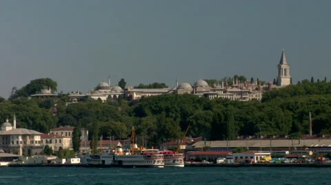 Topkapi Palace, Istanbul, turkey Stock Footage 48237580