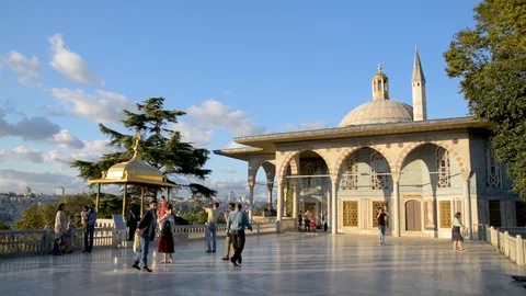 Topkapi Palace, Istanbul, Turkey Stock Footage 95739791