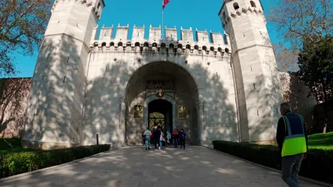 Topkapi Palace in Istanbul Turkey Stock Footage 290095489