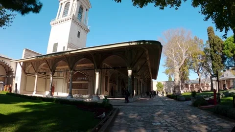 Topkapi Palace in Istanbul, Turkey Stock Footage 290095516