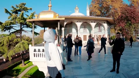 Topkapi Palace in Istanbul, Turkey Stock Footage 290096172