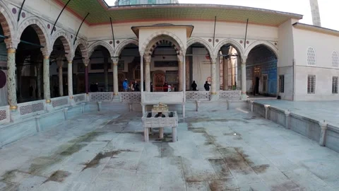 Topkapi Palace in Istanbul, Turkey Stock Footage 290096219