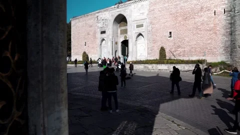 Topkapi Palace in Istanbul, Turkey Stock Footage 290096242