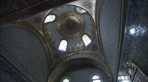 Topkapı Palace Relic's room Video stock 42883563