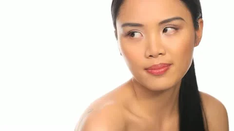 Topless woman Stock Footage