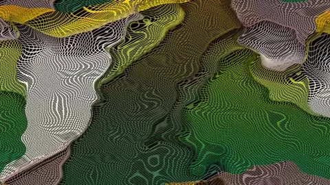 Topographic concept abstract background, smooth topographic map Stock Footage 135749830