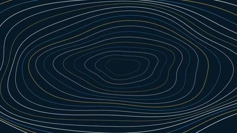Topographic Contour Drift Loop Seamless Motion Background Loop Video stock 342401684