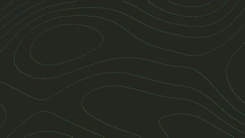Topographic contour lines flowing seamless looping background 4K Stock Footage 337118765