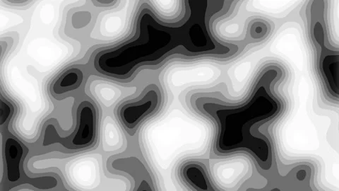 Topographic contour map abstract tech wavy Geometric pattern 4k background. Stock Footage 143900425