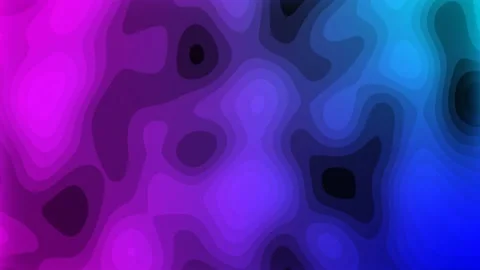 Topographic contour map abstract tech wavy Geometric pattern 4k background. Stock Footage 144041737
