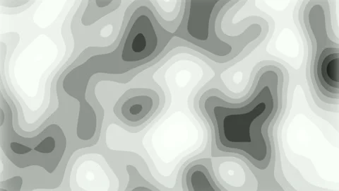 Topographic contour map abstract tech wavy Geometric pattern 4k background. Stock Footage 144041853