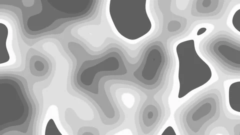 Topographic contour map abstract tech wavy Geometric pattern 4k background. Video stock 145499438